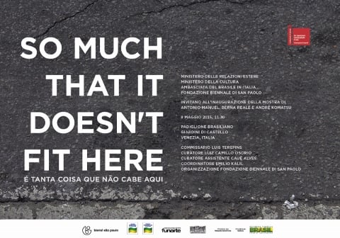 56. Biennale - So Much that it doesnt’t fit here